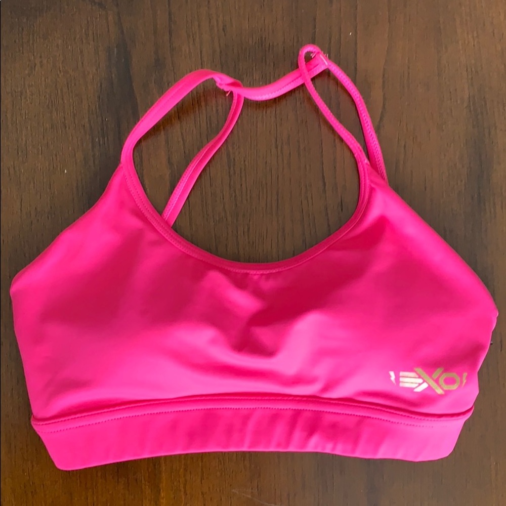 EXO Hot Pink Sports Bra